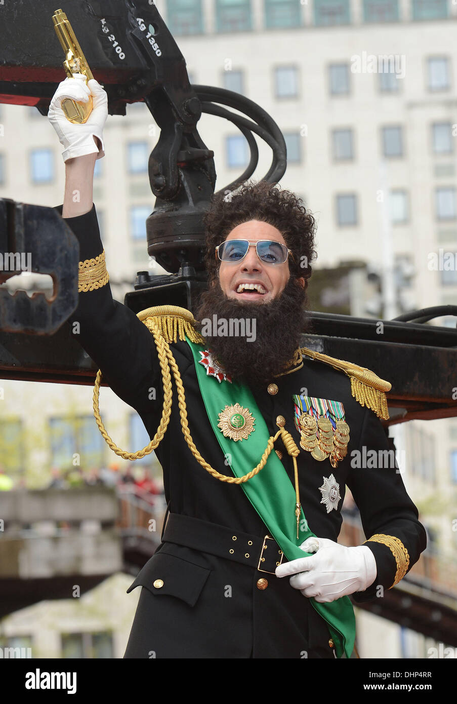 Sacha Baron Cohen alla premiere del dittatore al Royal Festival Hall di Londra, Inghilterra- 10.05.12 Foto Stock