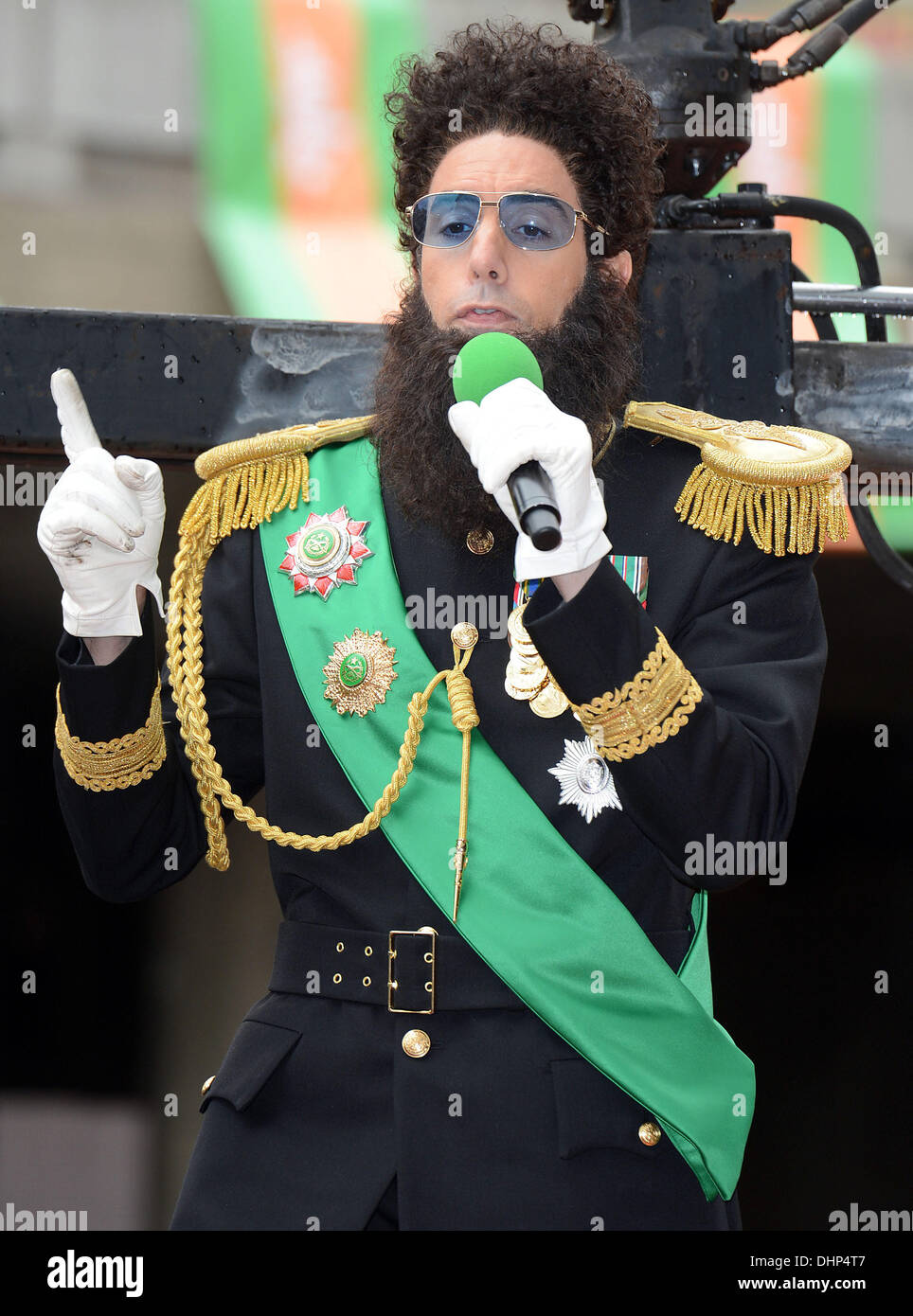 Sacha Baron Cohen alla premiere del dittatore al Royal Festival Hall di Londra, Inghilterra- 10.05.12 Foto Stock