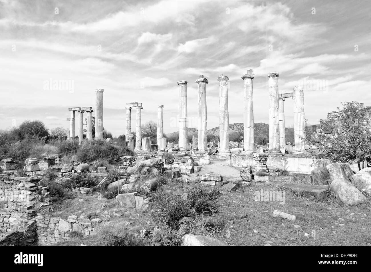 Il Tempio di Afrodite Aphrodisias Turchia Foto Stock