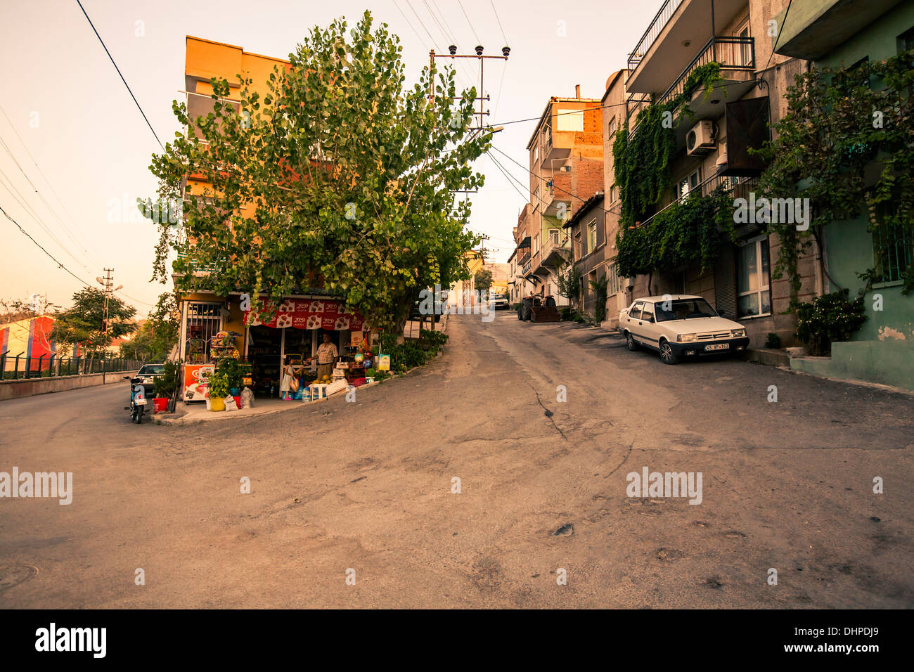 Strade di Soma, Turchia 2013 Foto Stock