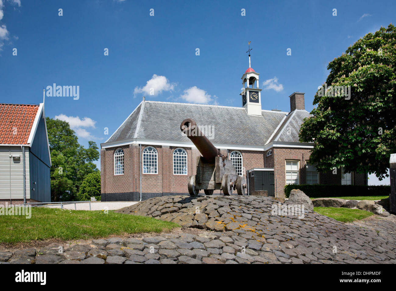 I Paesi Bassi, l'ex isola di Schokland. Sito patrimonio dell'umanità dell'UNESCO. Foto Stock