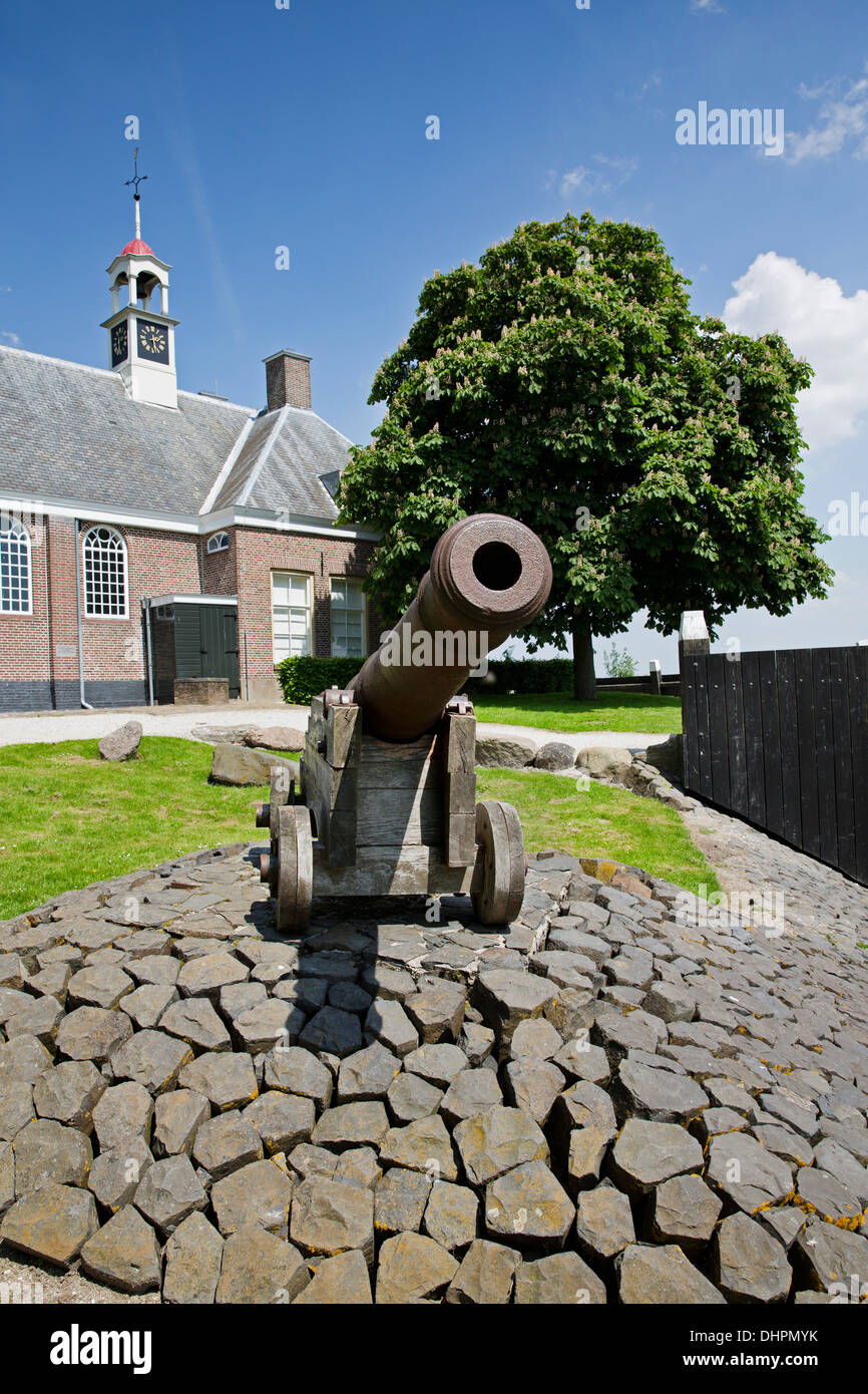 I Paesi Bassi, l'ex isola di Schokland. Sito patrimonio dell'umanità dell'UNESCO. Foto Stock