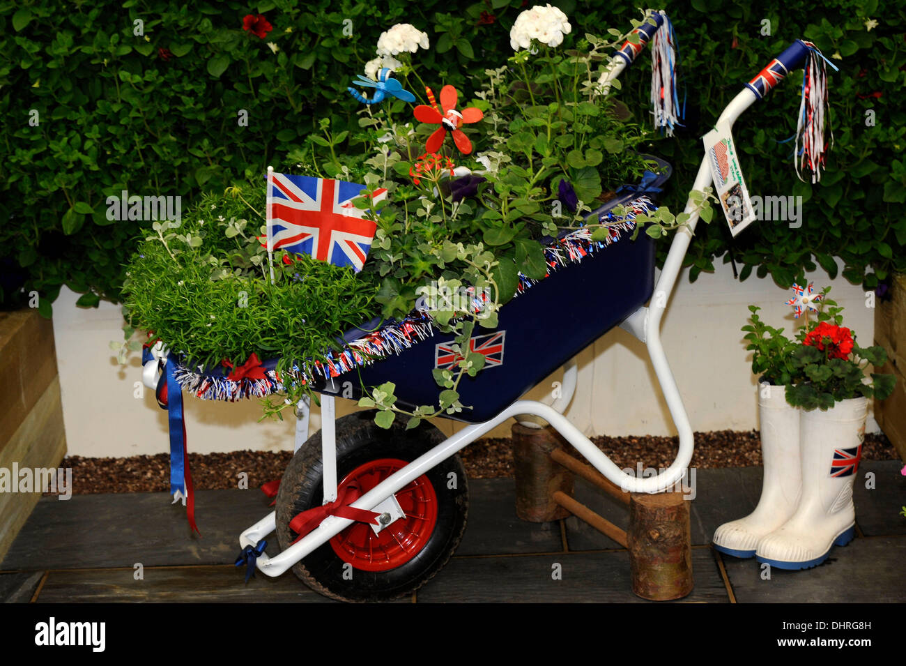 Atmosfera la RHS Chelsea Flower Show 2012 - Premere Giorno - all'interno di Londra, Inghilterra - 21.05.12 Foto Stock