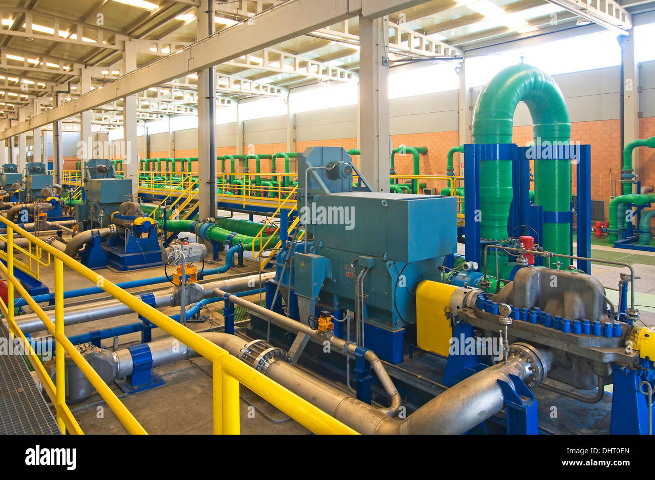 Impianto di dissalazione, Carboneras Almeria-provincia, regione dell'Andalusia, Spagna, Europa Foto Stock