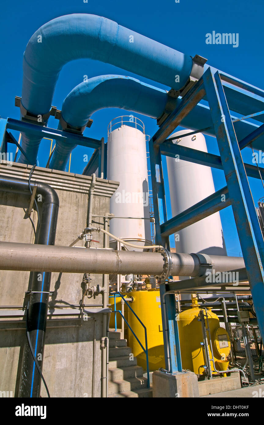 Impianto di dissalazione, Carboneras Almeria-provincia, regione dell'Andalusia, Spagna, Europa Foto Stock