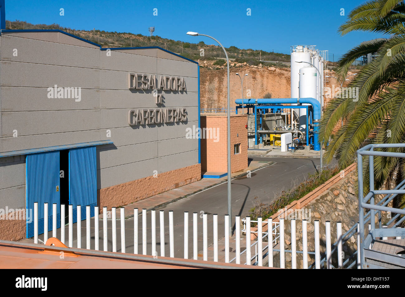 Impianto di dissalazione, Carboneras Almeria-provincia, regione dell'Andalusia, Spagna, Europa Foto Stock