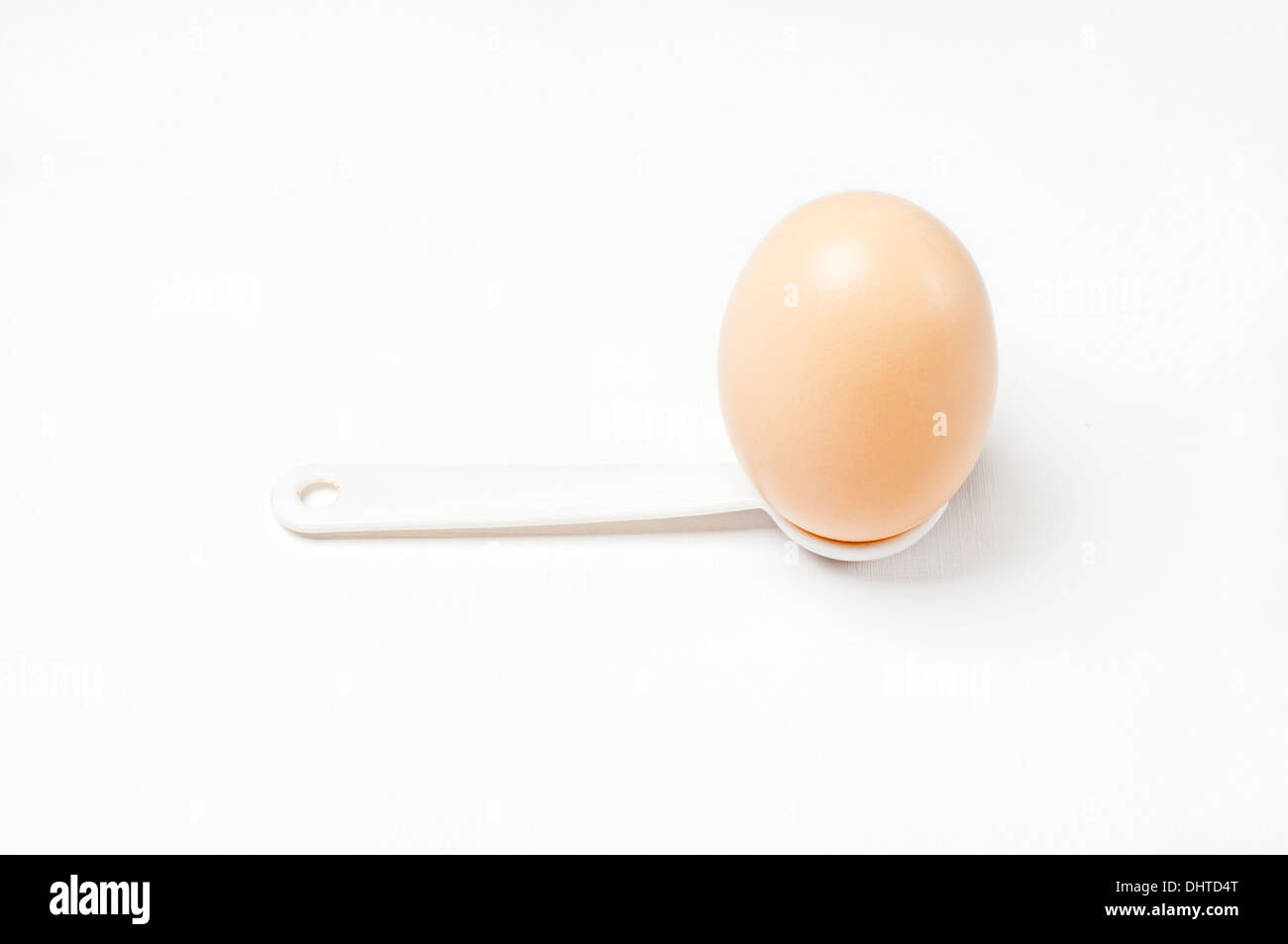 Immagini una grande uova di gallina. Foto Stock