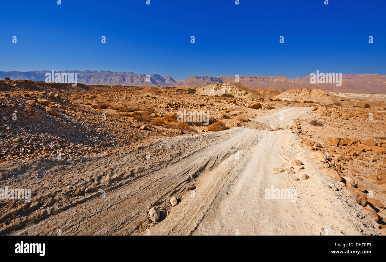 Strada di sabbia Foto Stock