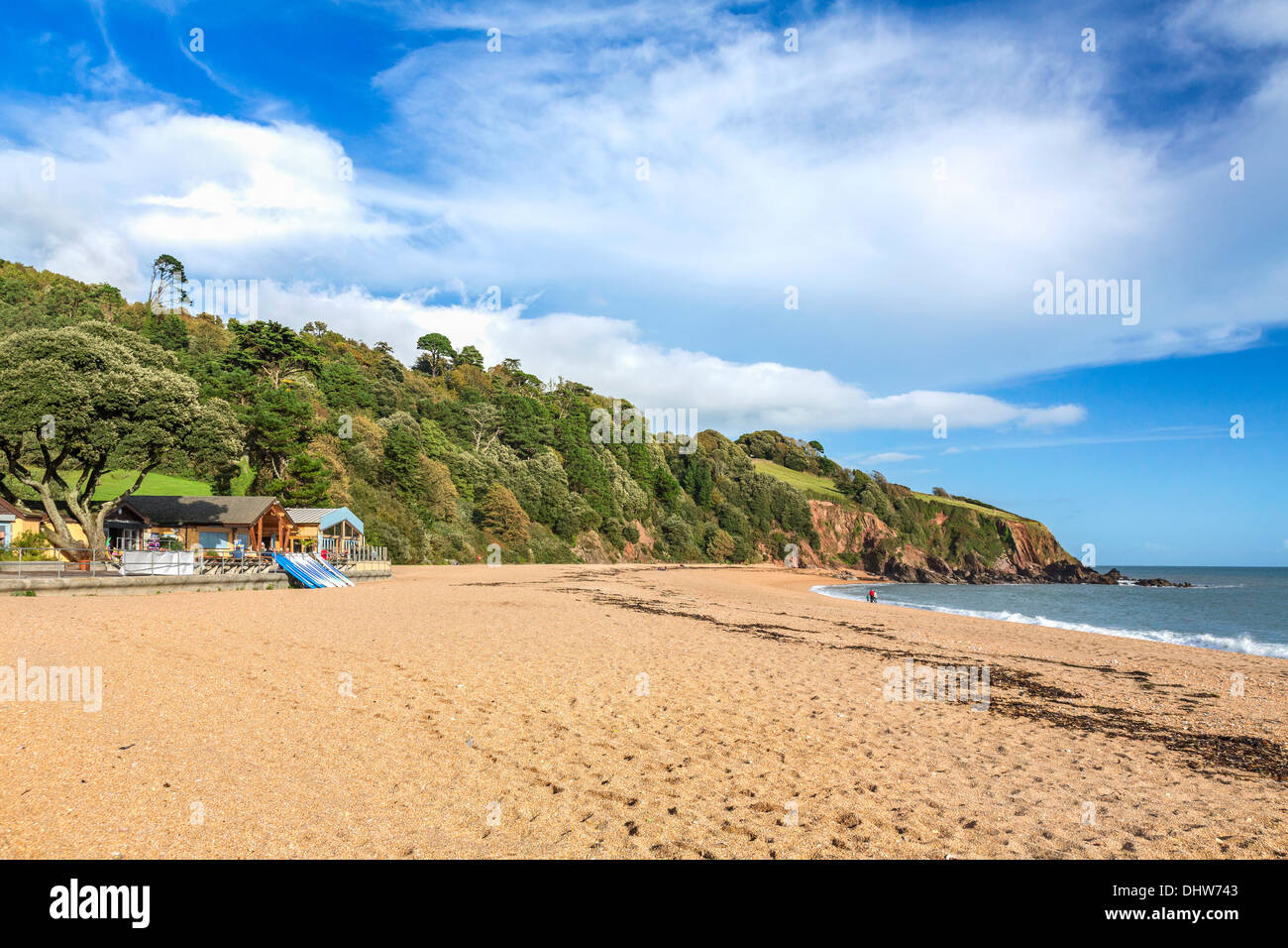 Blackpool Sands in Devon Foto Stock