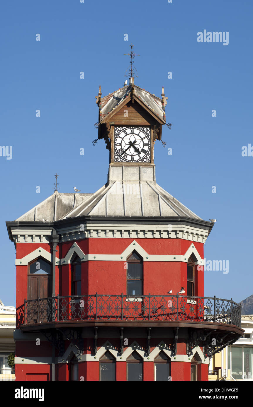 Clocktower storico, Cape Town, Sud Africa Foto Stock