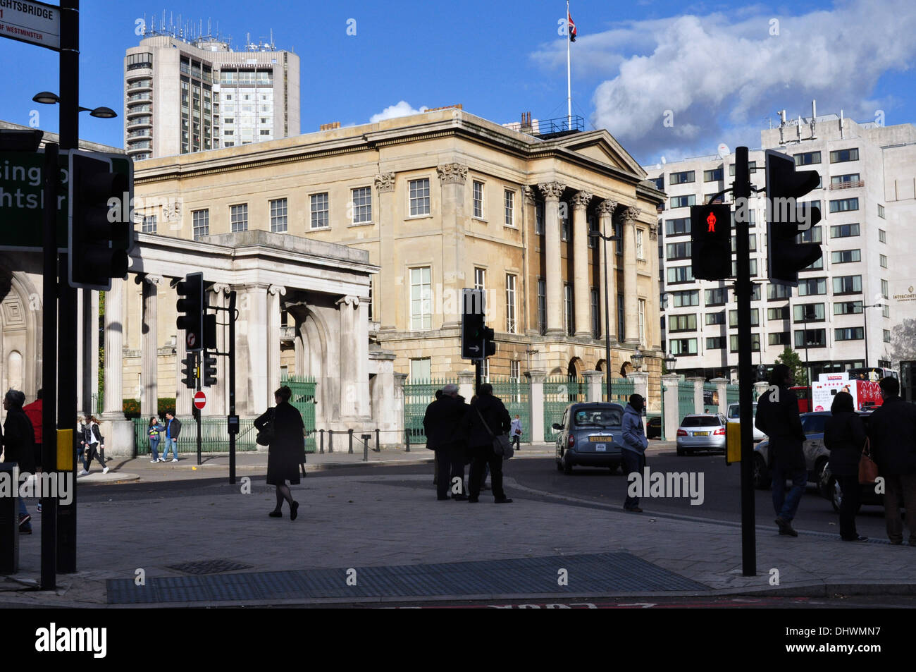 APSLEY HOUSE HYDE PARK CORNER LONDON REGNO UNITO Foto Stock