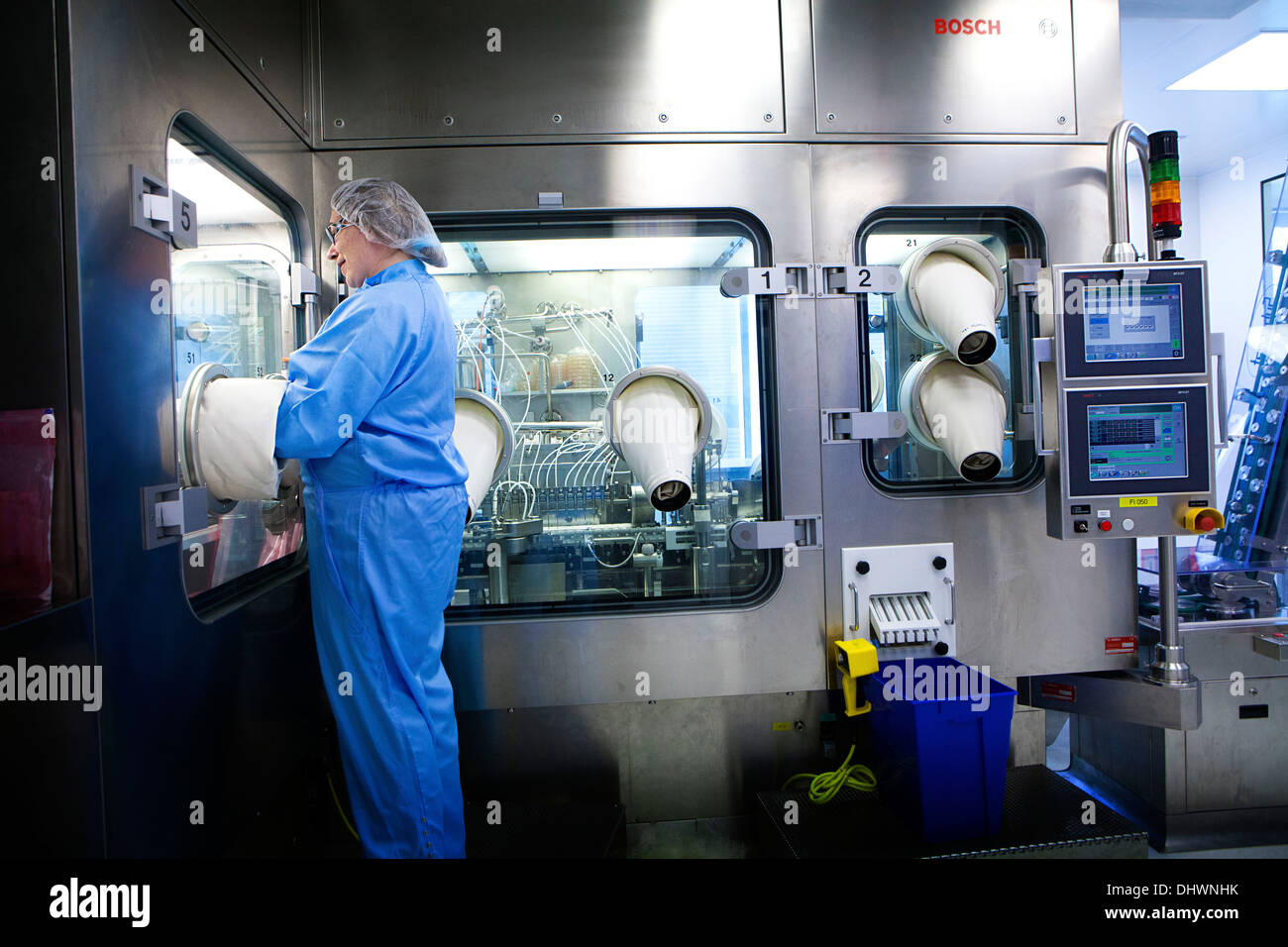 Industria farmaceutica Foto Stock