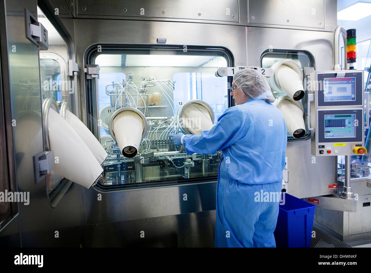 Industria farmaceutica Foto Stock