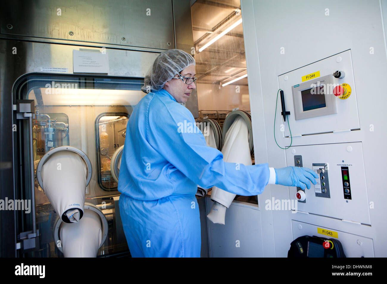 Industria farmaceutica Foto Stock