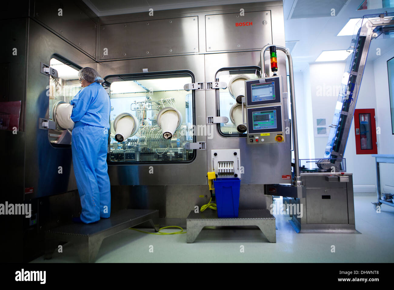 Industria farmaceutica Foto Stock