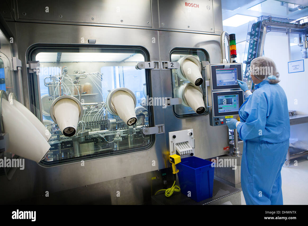 Industria farmaceutica Foto Stock