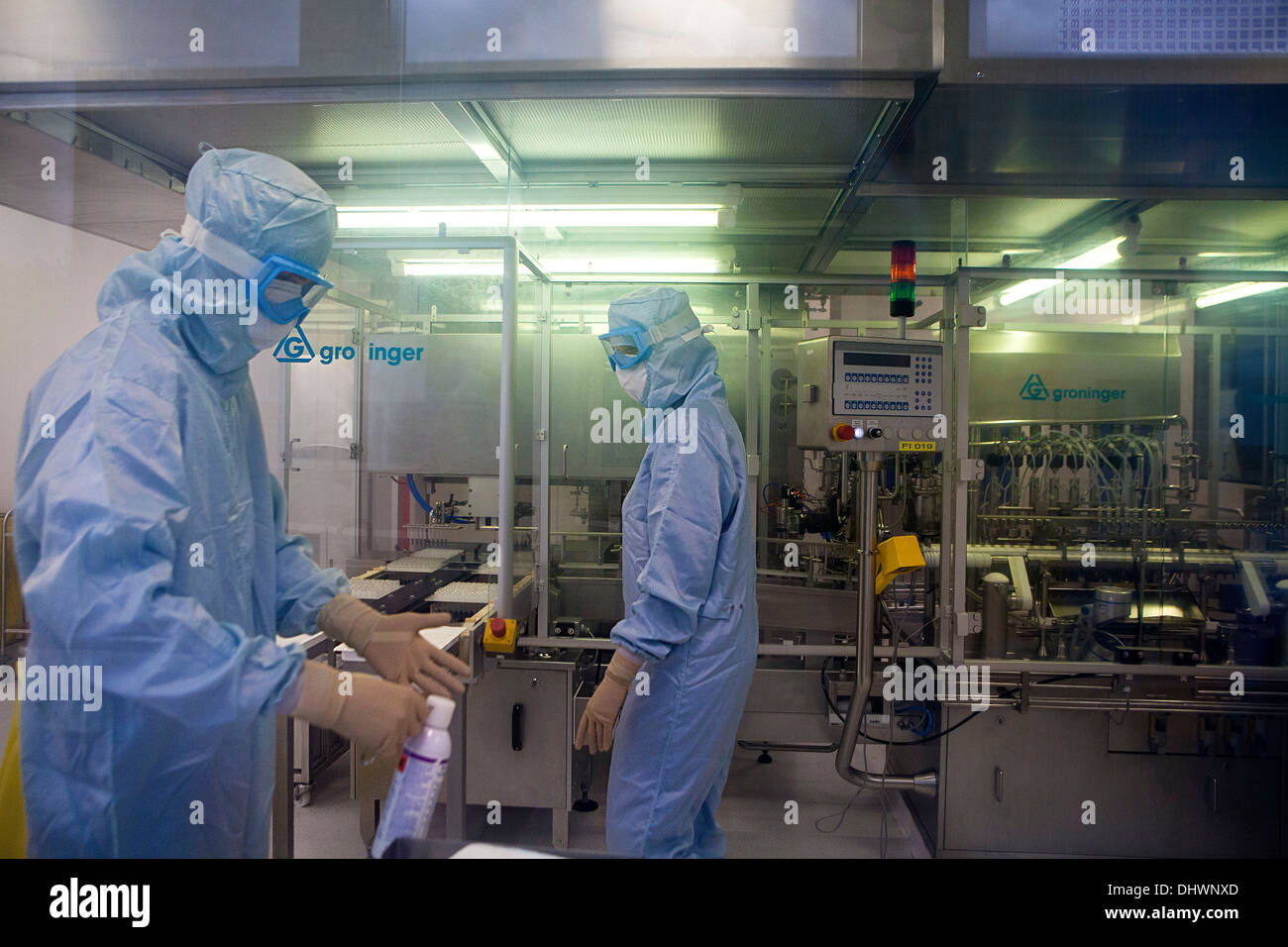 Industria farmaceutica Foto Stock