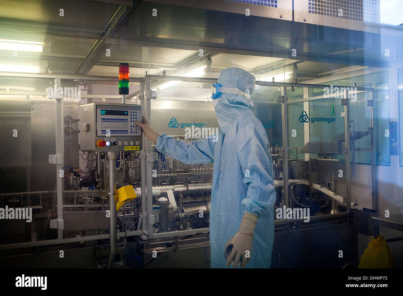 Industria farmaceutica Foto Stock