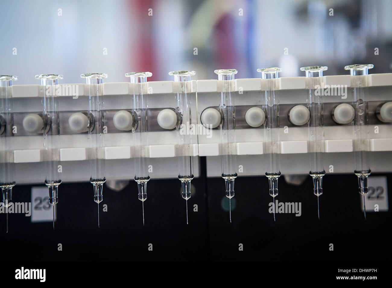 Industria farmaceutica Foto Stock