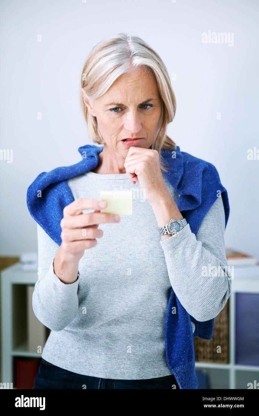 DISORDINE DI MEMORIA Foto Stock