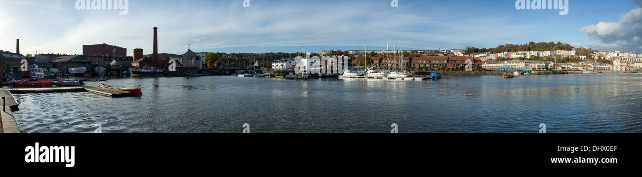 Floating Harbour Bristol REGNO UNITO Foto Stock