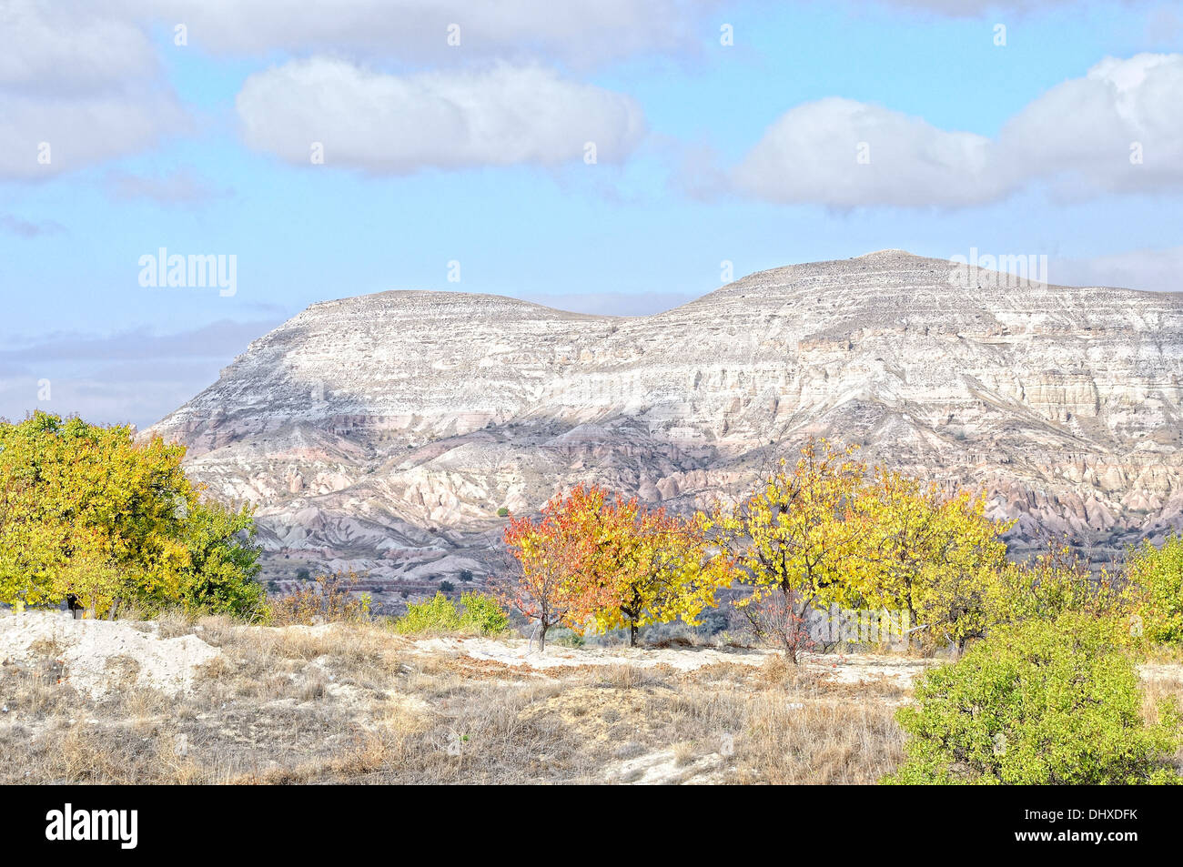 Paesaggio di tufo Cappadocia Turchia Foto Stock