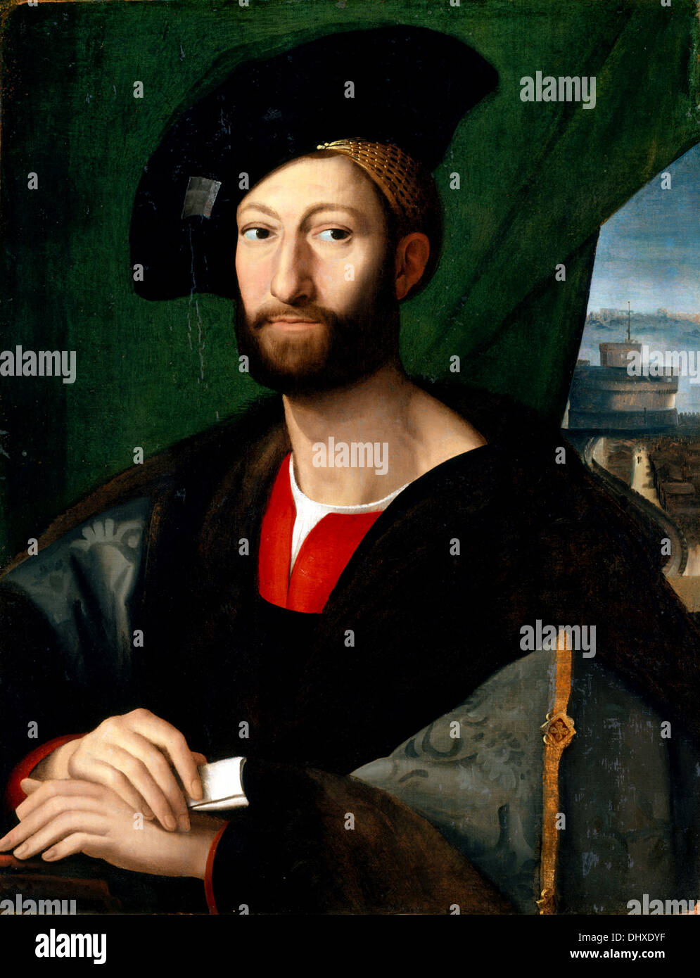 Giuliano de' Medici - Copia dopo Raffaello, del XVI secolo Foto Stock