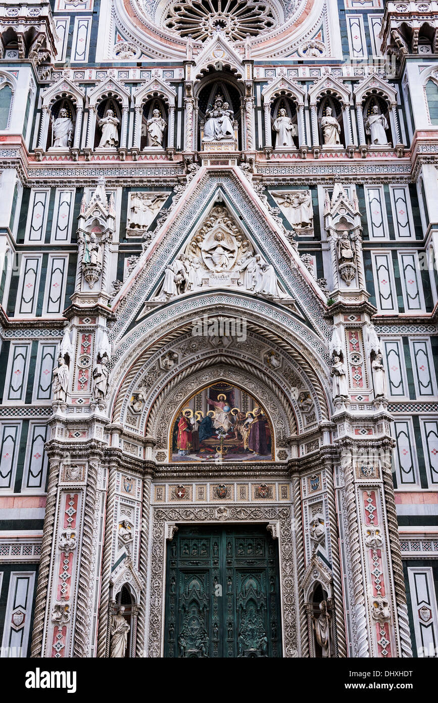 Cattedrale di Santa Maria del Fiore, Firenze, Italia Foto Stock
