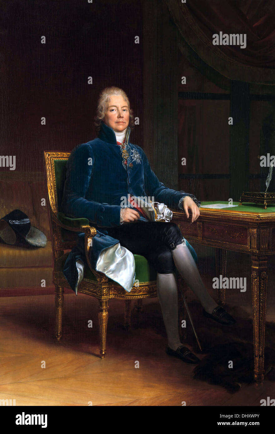 Charles Maurice de Talleyrand Périgord, Prince de Bénévent - dal barone François Gérard, 1808 Foto Stock