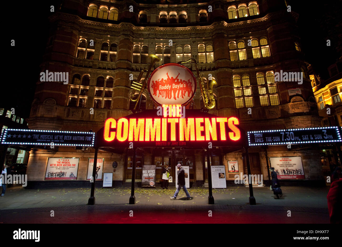 "L'impegno" musical al Palace Theatre, Londra Foto Stock