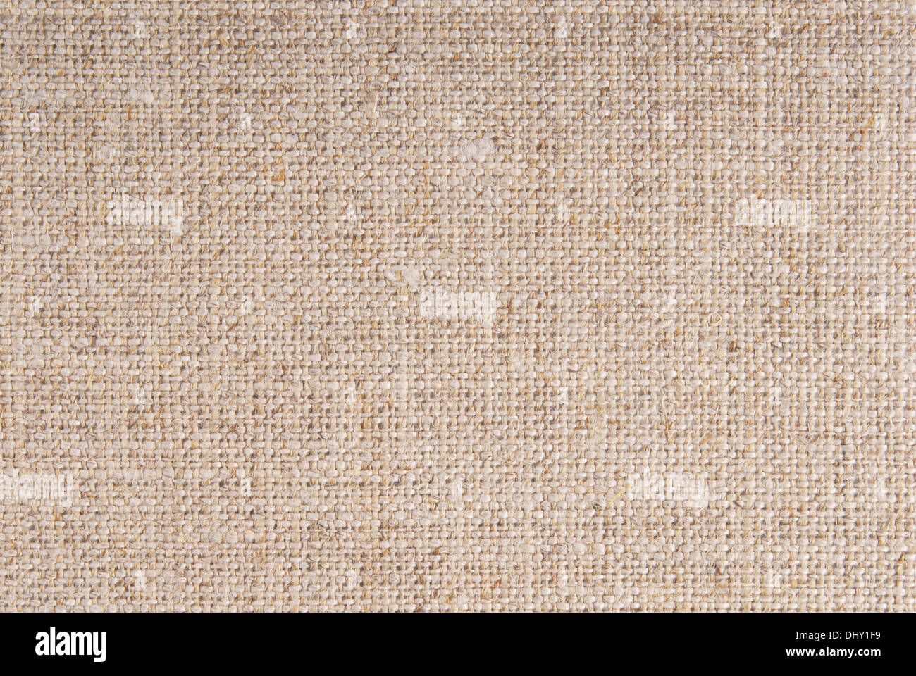 Biancheria hessian texture di tessuto Foto Stock