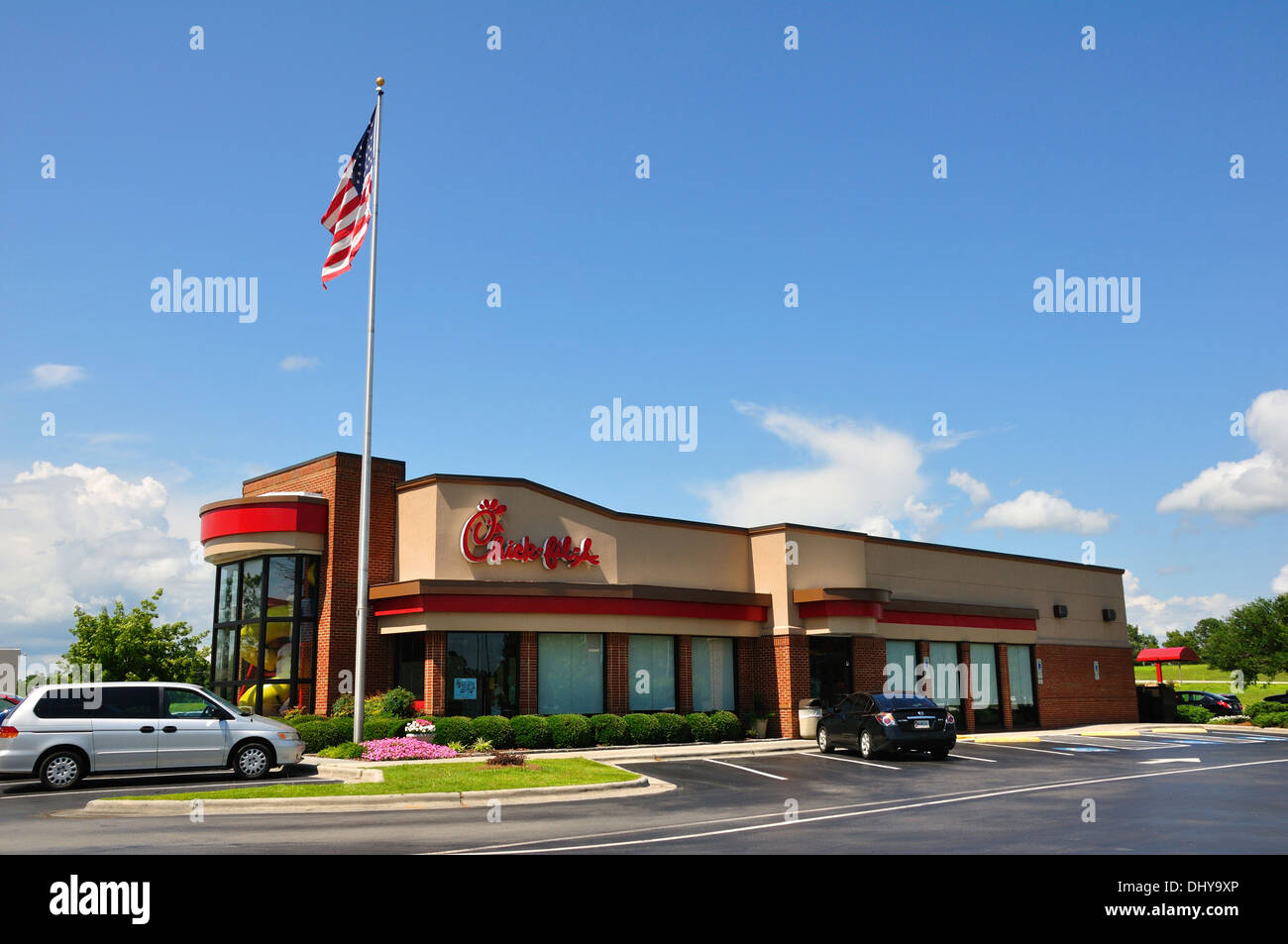 Chick-fil-Un ristorante fast food, STATI UNITI D'AMERICA Foto Stock