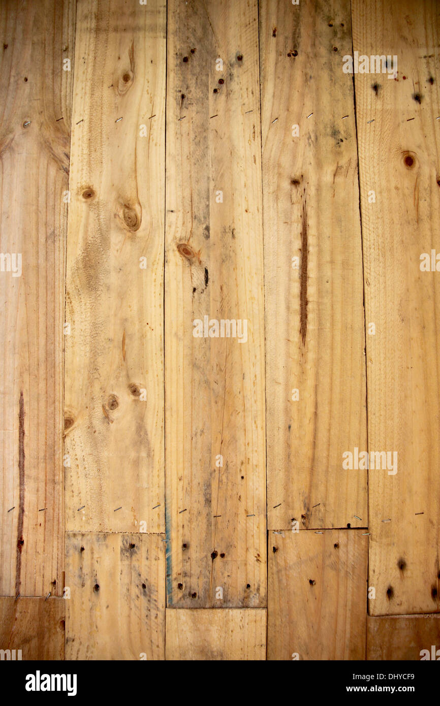 La foto il legno vecchio di sfondo. Foto Stock