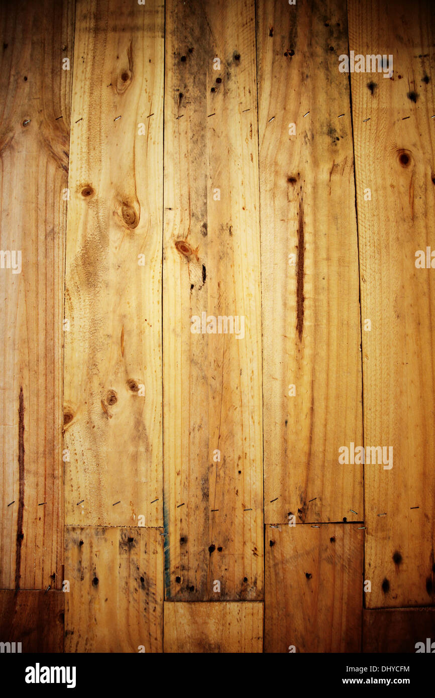 La foto il legno vecchio di sfondo. Foto Stock
