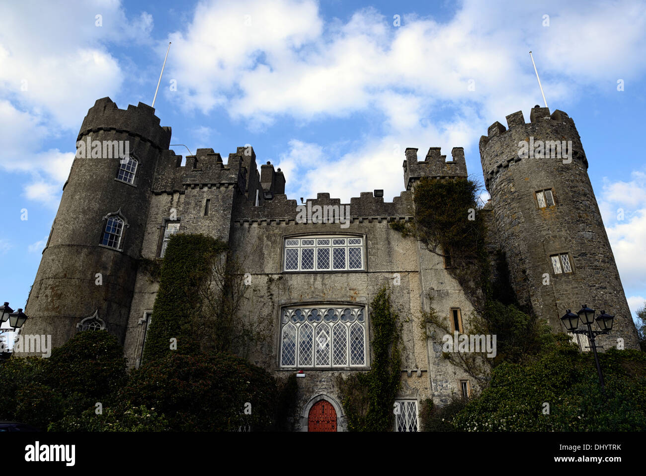 Il Castello di Malahide e giardini Dublino Irlanda talbot Botanic Gardens Foto Stock