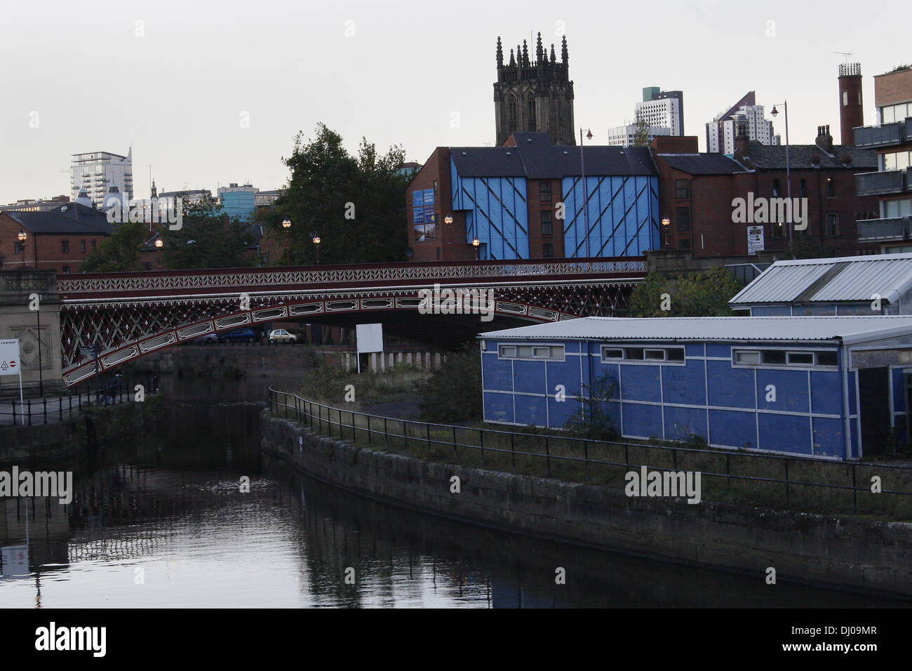 Crown Point Road Bridge, Leeds, West Yorkshire, Regno Unito Foto Stock