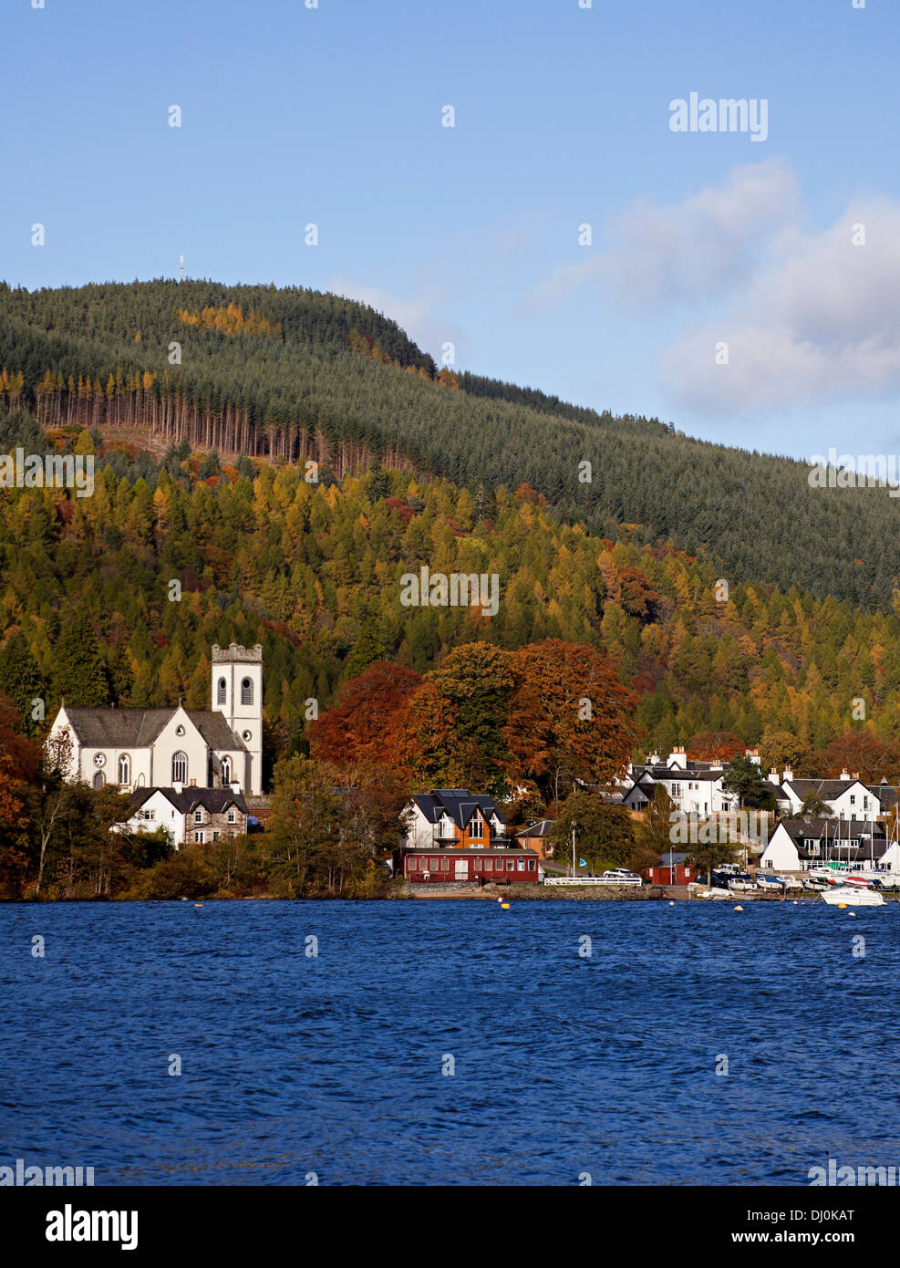 Kenmore, autunno, Loch Tay, Perhshire Scotland Regno Unito Foto Stock