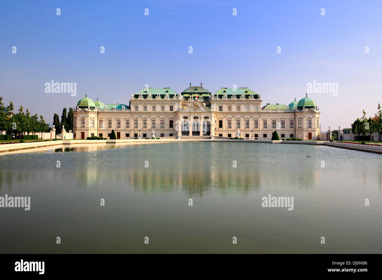 Belvedere superiore, Vienna, Austria Foto Stock