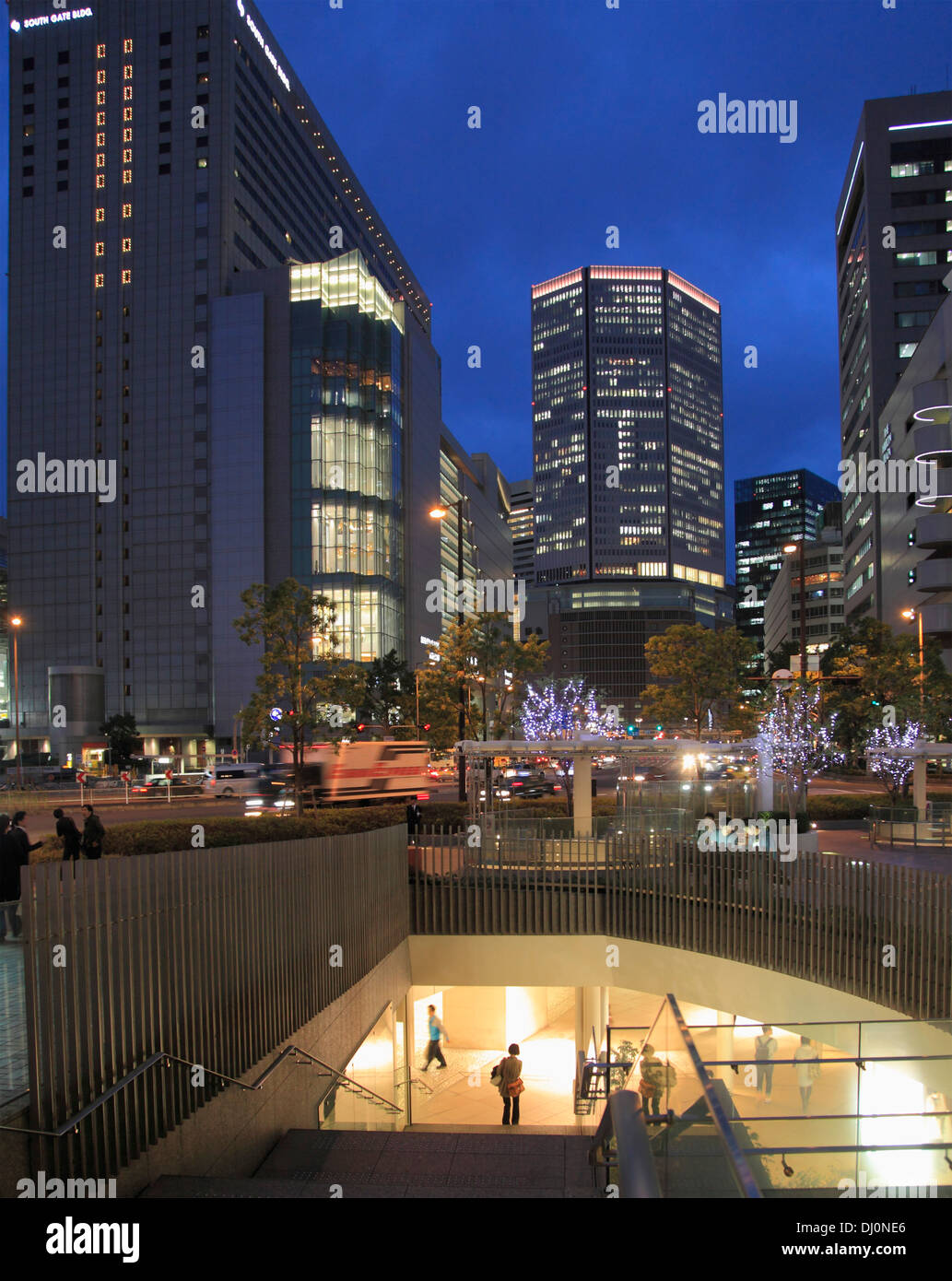 Giappone, Osaka, Kita distretto, scene di strada, Foto Stock