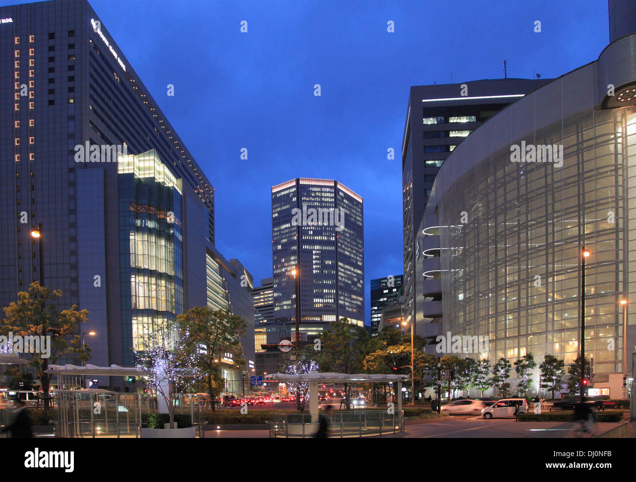 Giappone, Osaka, Kita distretto, scene di strada, Foto Stock