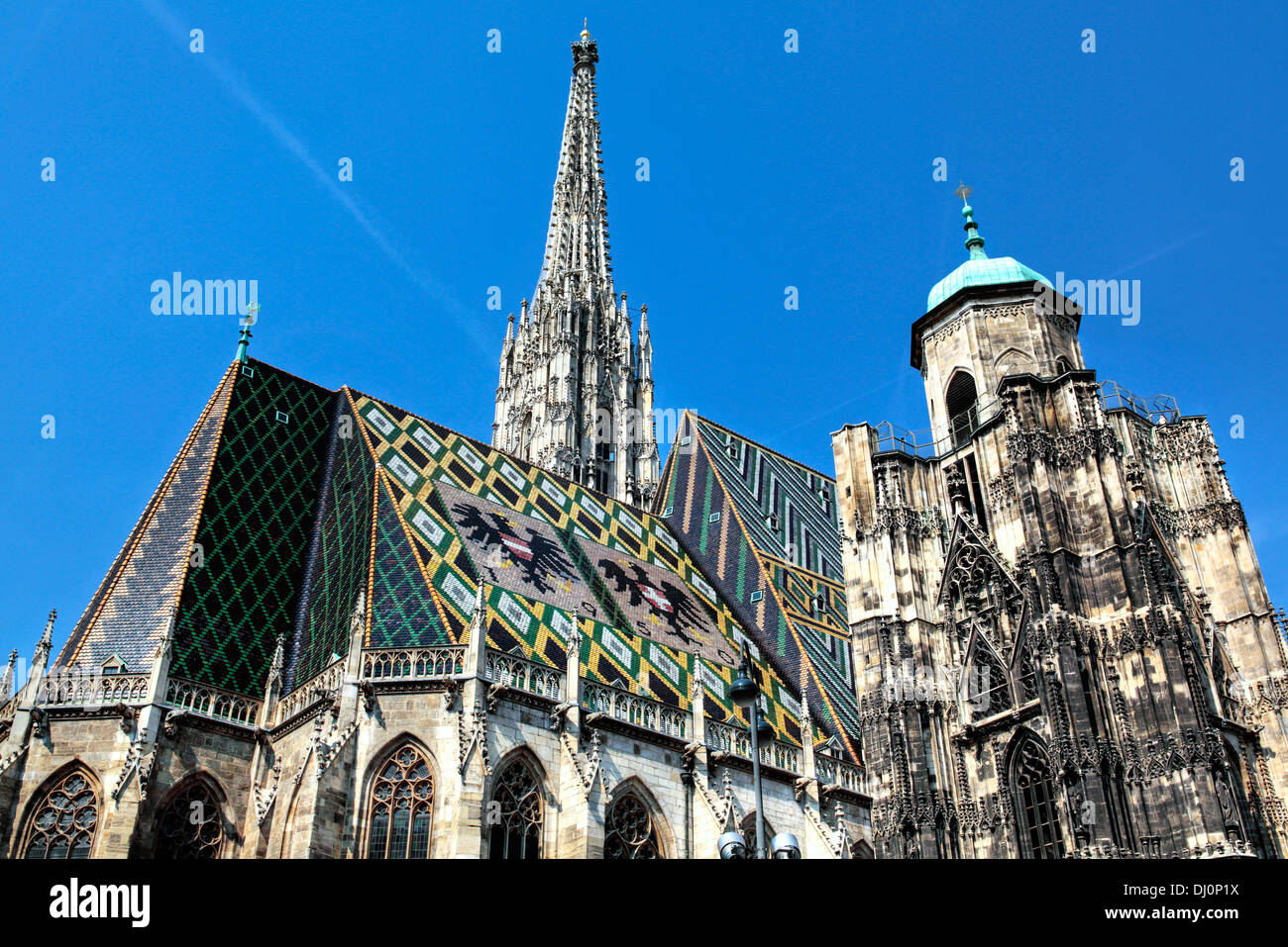 La cattedrale di Santo Stefano (Stefansdom), Vienna, Austria Foto Stock
