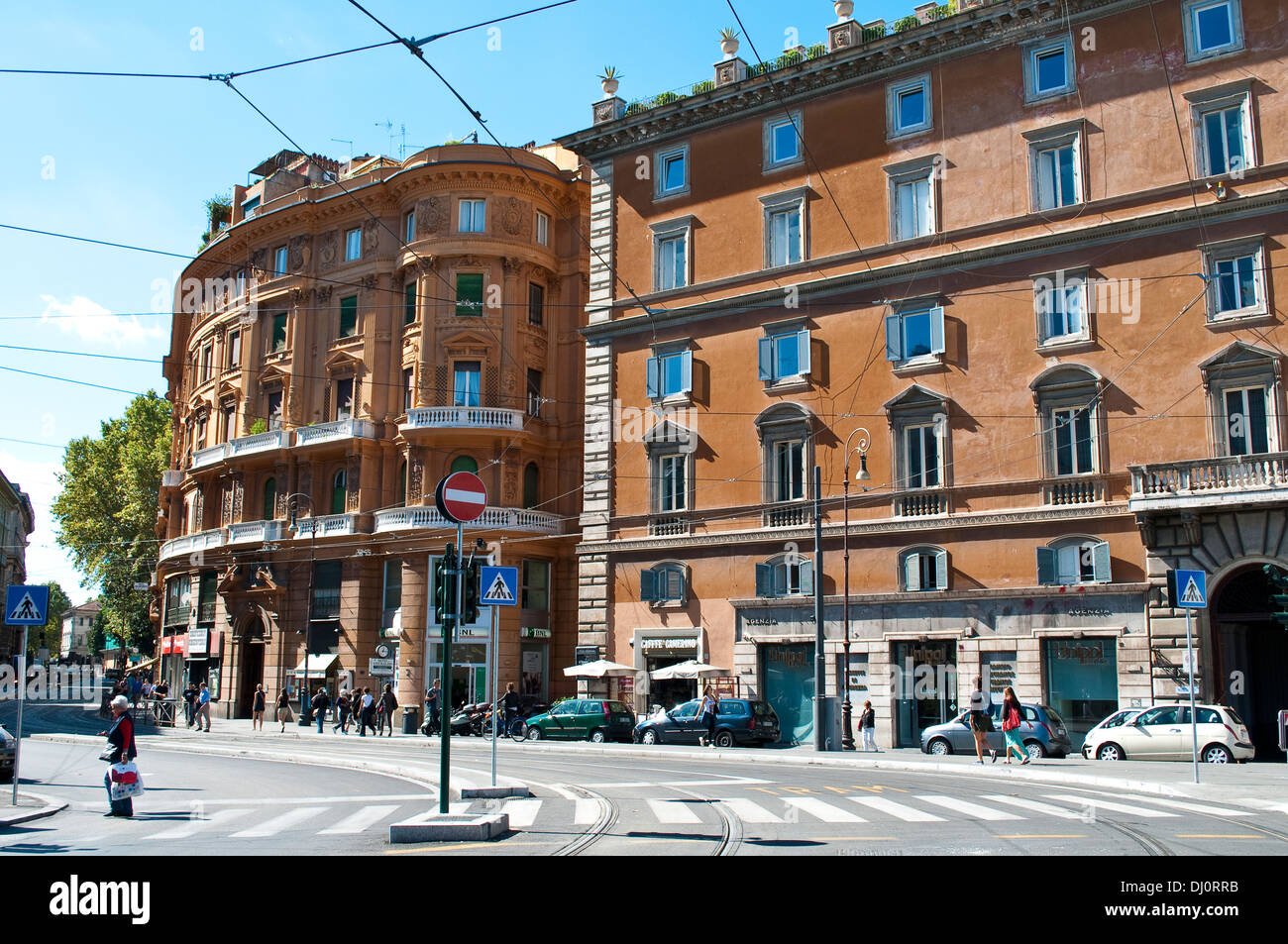 Square Largo di Torre Argentina, Campo Marzio, Roma, Italia Foto Stock