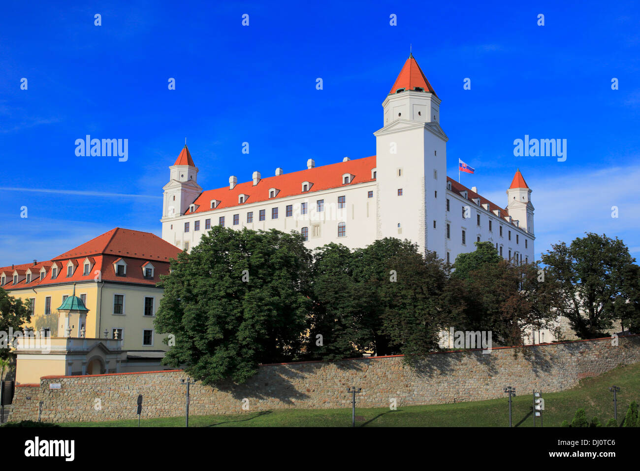 Castello di Bratislava, Bratislava, Slovacchia Foto Stock