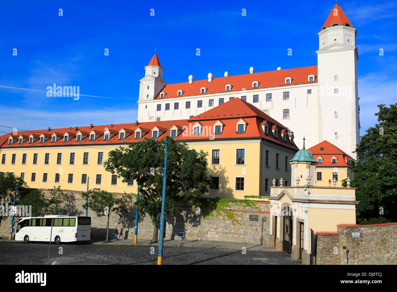 Castello di Bratislava, Bratislava, Slovacchia Foto Stock