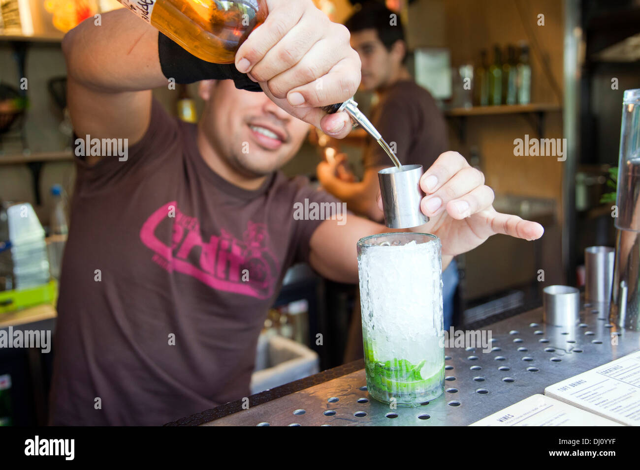Wahaca Ristorante Bar sulla Southbank in London REGNO UNITO Foto Stock