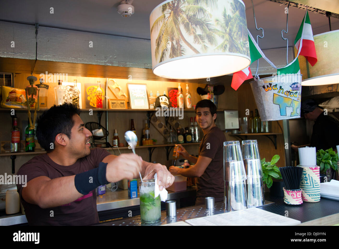 Wahaca Ristorante Bar sulla Southbank in London REGNO UNITO Foto Stock