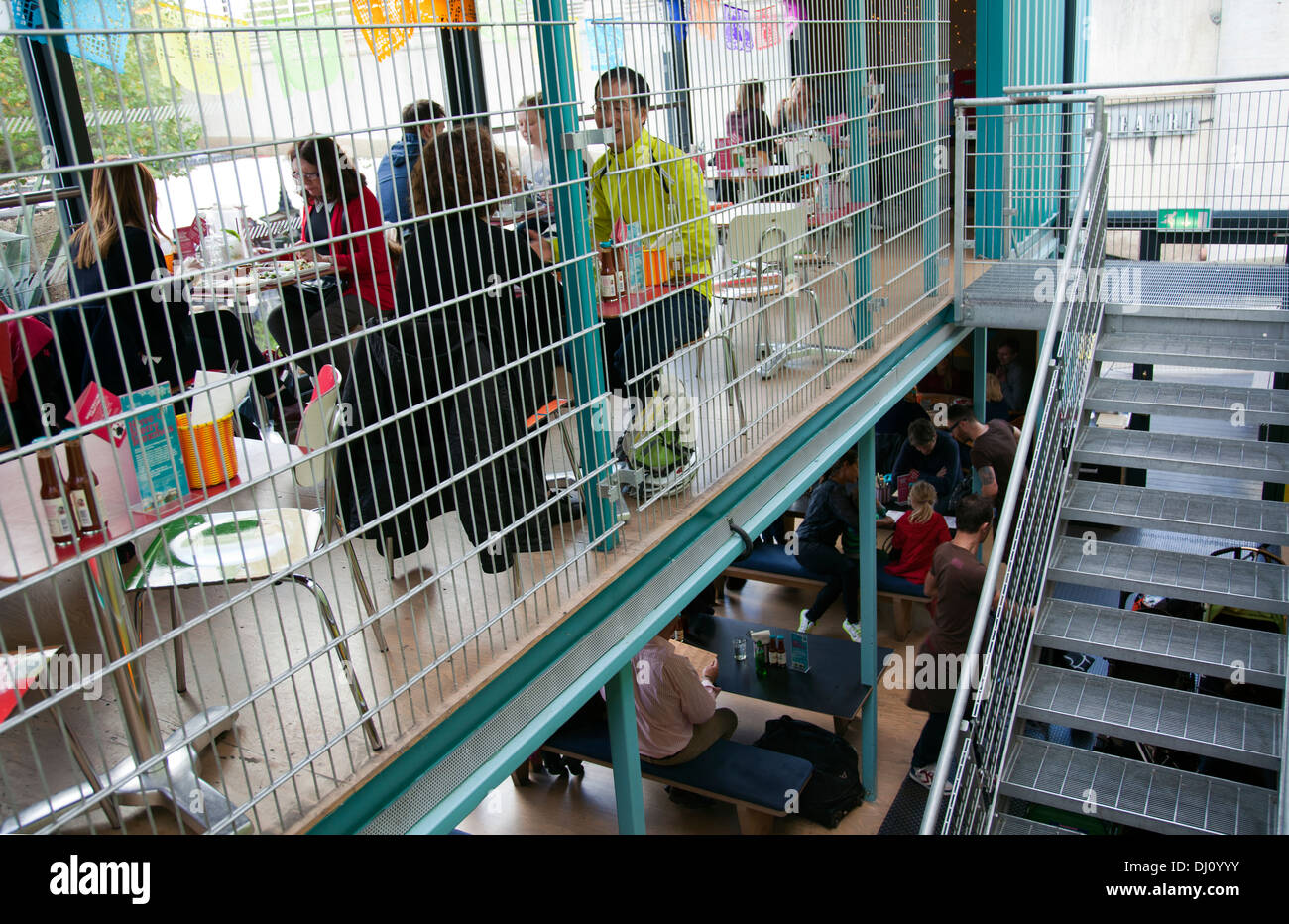 Ristorante Wahaca sulla Southbank in London REGNO UNITO Foto Stock