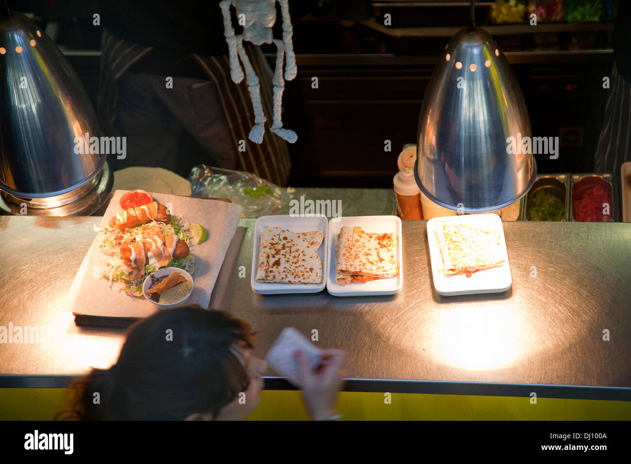 Ristorante Wahaca sulla Southbank in London REGNO UNITO Foto Stock