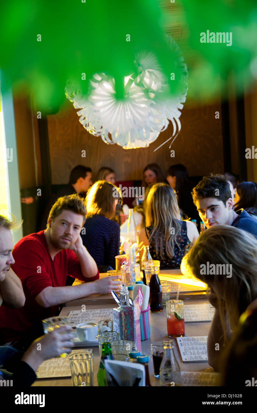 Ristorante Wahaca sulla Southbank in London REGNO UNITO Foto Stock
