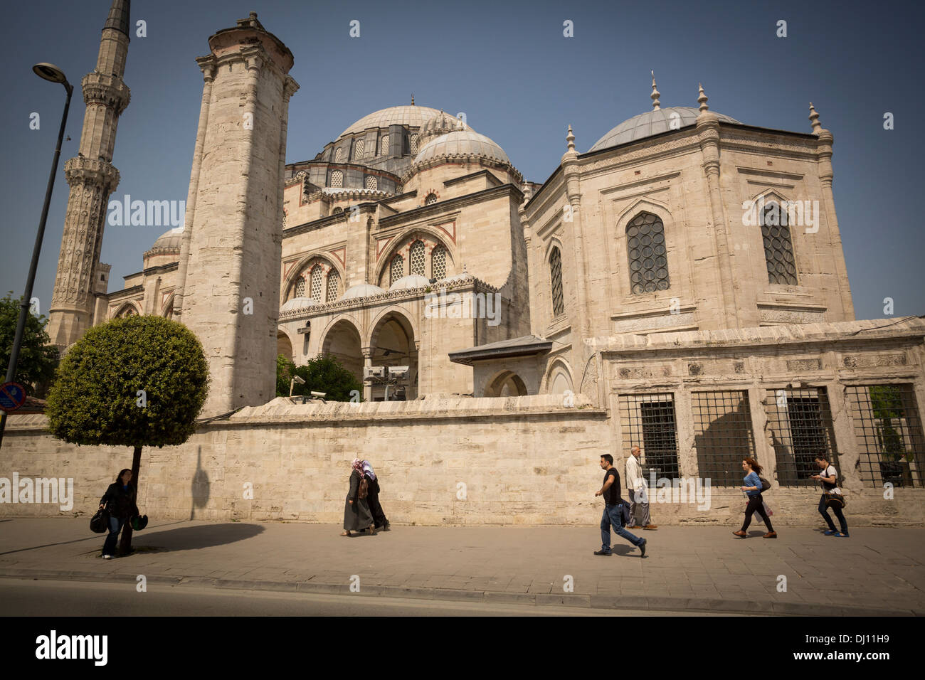 La Moschea Şehzade - Istanbul, Turchia. Foto Stock